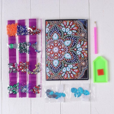 Diamond embroidery on the notebook "Color Patter" 50 p.