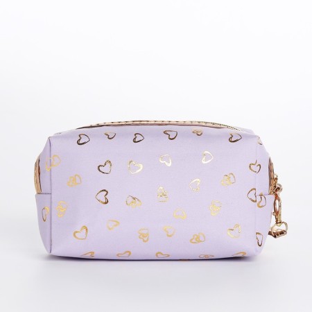 Lightning cosmetic bag, lilac color-1