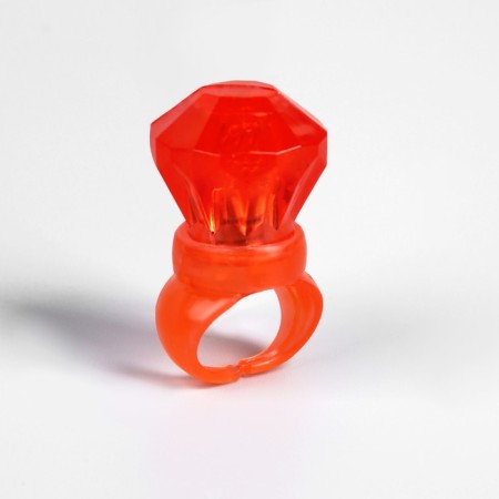 Light accessory "Red Ring", 3x2.2 cm, AG13X3 batteries (included), RGB glow-2