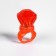 Light accessory "Red Ring", 3x2.2 cm, AG13X3 batteries (included), RGB glow