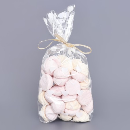 Package packing bopp, "heart" 15*30 cm-1