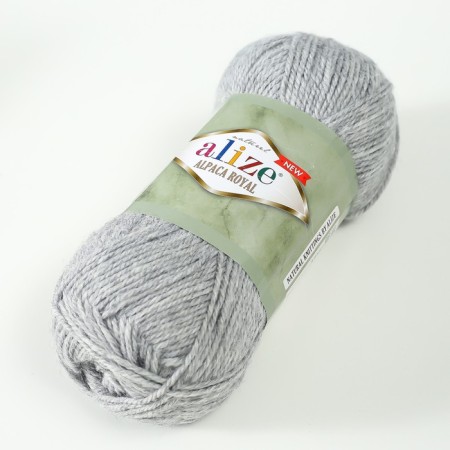 Yarn "Alpaca Royal New" 15% alpaca, 30% wool, 55% acrylic 250m/100g (21)-1