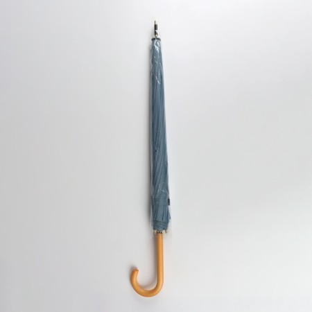Umbrella - a semiautomatic “pastel” cane, 16 knitting needles, r = 52 cm, blue color-3