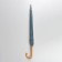 Umbrella - a semiautomatic “pastel” cane, 16 knitting needles, r = 52 cm, blue color