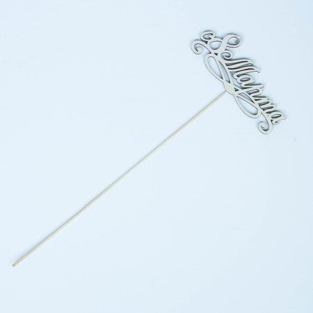 Topper "since March 8" 13x5 cm-2
