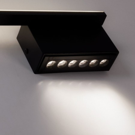 Decorative backlight by Arte Lamp Sargas A2026AP-1BK, LED, 16 W, 61x6x8 cm, 800 lm, black-3