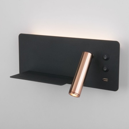 Interior backlight Elektrostandard, Fant Led 43 watts, 111x300x120 mm, IP20, gold, black color