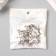 Brads for creativity metal "silver" set 50 pcs 2.5 cm