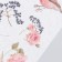 Stickers "birds in roses" set of 3 sheets 10x20 cm
