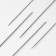 Sewing needles for hints, 10 pcs, from 200930