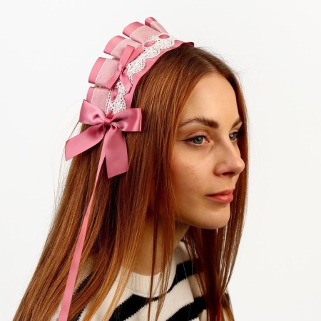 Carnival bandage "Lolita", pink color-1