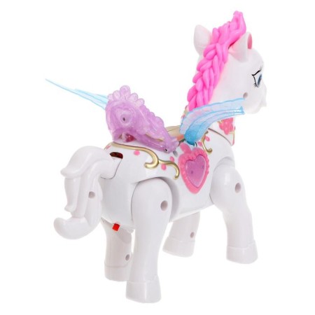 Musical toy "Magic Pony" walks, sound, light-2