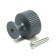Handle button Cappio PK326, D = 28 mm, color graphite