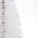 New Year's souvenir "Fir tree in white with sparkles" 8 × 8 × 15 cm