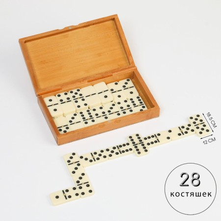 Domino "Classic", 28 pcs, 12 x 18.5 cm
