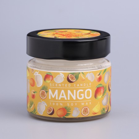 Aromatic candle in the Bank "Mago Marakuya", owl wax, 80 g-6
