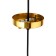Lamp Bayerlux "Wortex" 1x40W E27 gold 27x27x120 cm.