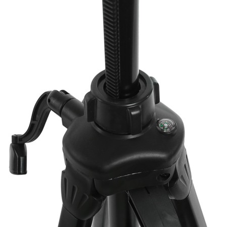 Telescopic prayer, tripod, metal with level, pen, compass-4