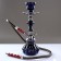 Hookah "sida", 30 cm, 1 pipe, dark blue