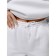 Women's pants with the basis, size 54, white color