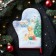 Mittens and Open Ethel "Christmas Evening" 20x28 cm, 100% HL, Vatin 250 g/m2