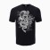 T -shirt male "Dragon", black color/white print, size 58