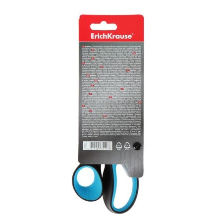 Scissors 19 cm, Explorer, increased thickness of blades, with non-steel coating, handles with anti-slip rubber inserts-3
