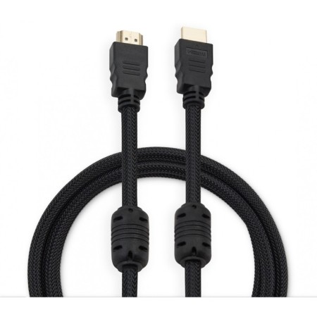 Buro HDMI (M)/HDMI (M) 10m Audio-Video cable. Ferrite. Crusado gilding. Black (HDMI-V1. 107481-4