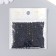 Glass beads 12/0 "blue graphite" 15 grams