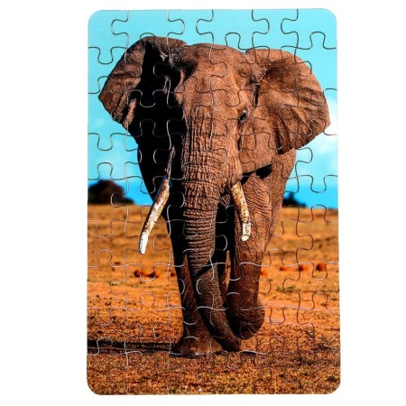Puzzle series Fantasy "Elephant", 54 details, size - 28 × 18.5 cm-1