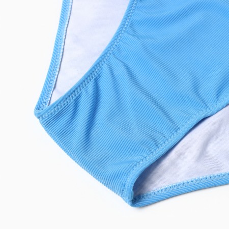 Separate female swimsuit, blue color, size 54-4