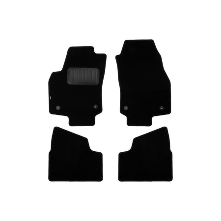 Standard salon mats for Opel Astra H GTC 3D 2004-2007, 2006-2014, hb., 4 pcs., Textile