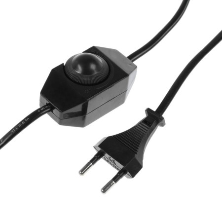 Network cord with dimmer for sconces, 100 watts, 1.5 m, black-3