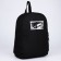 Backpack school textile "anime", 38x14x27 cm, black color