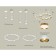 Ambrella Light, XR92211110, GX53 LED 12 W, white sand, yellow gold, transparent