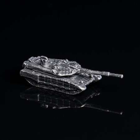 Tin figure "Collection Tanks. Tank T-90AM", brass