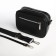 Women's bag over the shoulder, Textura, small size, black color