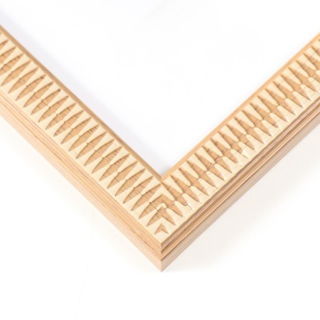 Photo frame plastic 30x40 cm "Extended wood rhombus" 32x42 cm-1