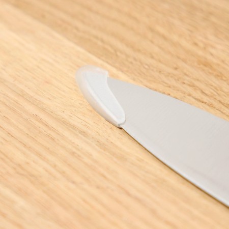 Knife for vegetables kitchen shade zeus, blade 9.5 cm, black color-3