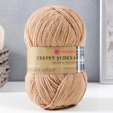 Yarn "Secret of Success" 100% wool 250m/100g (412-distant)-4