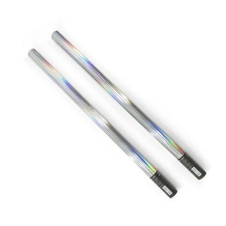 Pneumochlopushka "Hologography", silver serpentine, 80 cm-1