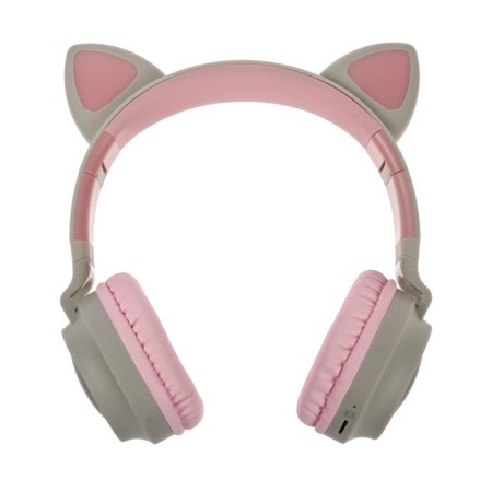 Hoco W27 headphones, wireless, invoices, microphone, BT 5.0, 300 mAh, backlight, gray-2