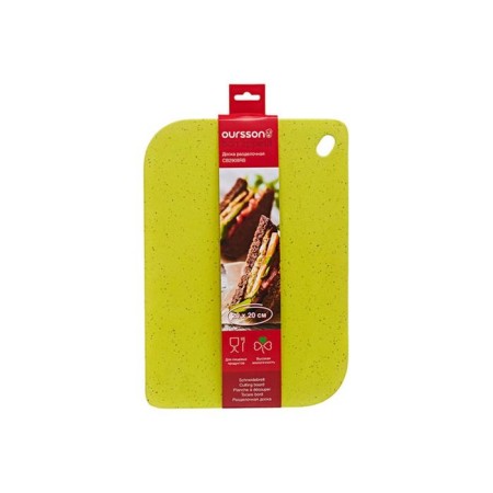 Bamboo fiber cutting board 29 × 20 cm-1