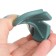 Silicone teether "Tropics", green color, mum & baby