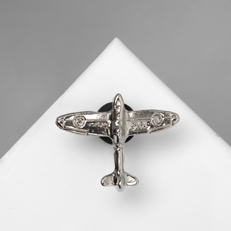 Airplane icon, silver color-1