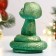 Figure "Snake of Powder" light green, 6x5cm