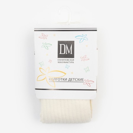 Pantyhose children, ivory color, height 98-104-10