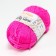 Yarn 70% acrylic, 30% silk "Softy Shine" 50 g 85 m color 02 bright pink