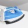 Stand for the ironing iron, gray color