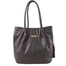 Female bag, lightning department, brown color